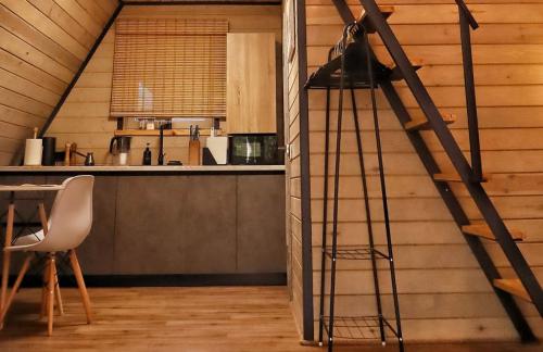 A-frame дома, баня со скидкой до 30% в эко-отеле "4 сезона"